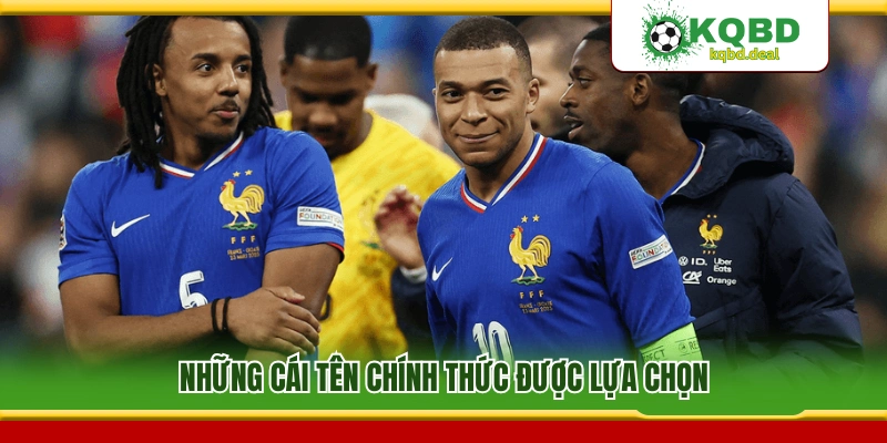 Danh sách tuyển pháp WC 2026 chính thức 